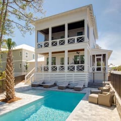 Cabana Cove, 30A Home, Priv Pool, Golf Cart