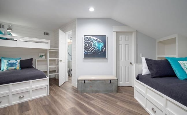 Tivoli bunkroom after renovation
