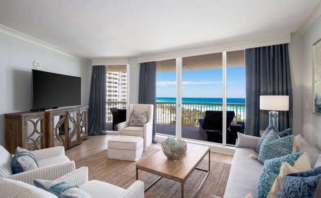 St Maarten living area after renovation